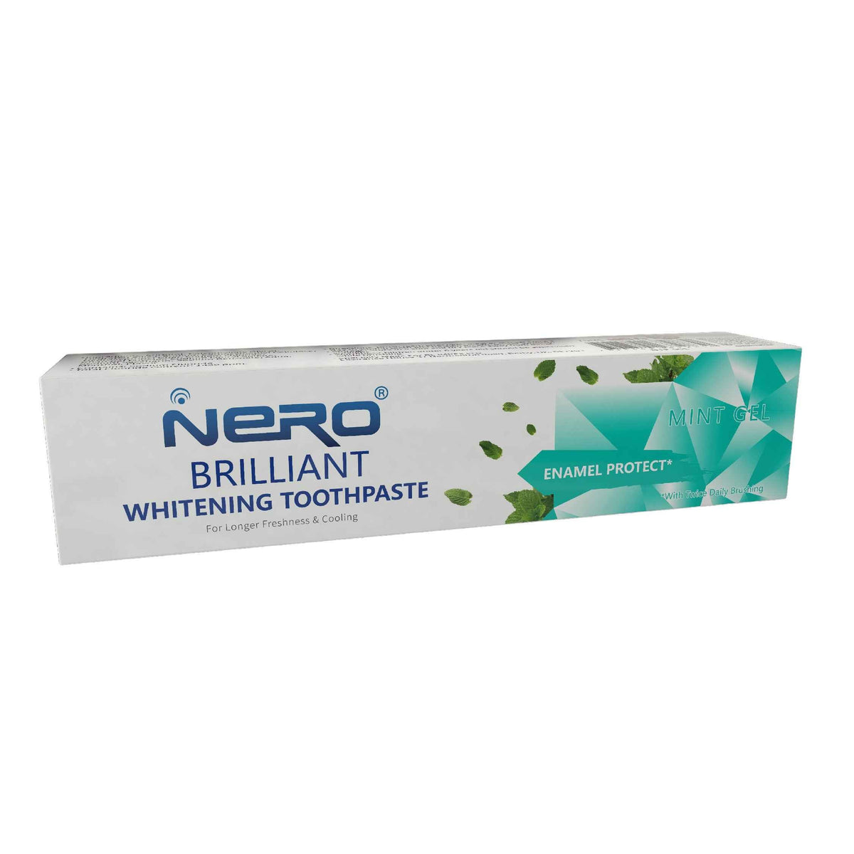 Nero Brilliant Whitening Toothpaste Mint Gel 100gm pack